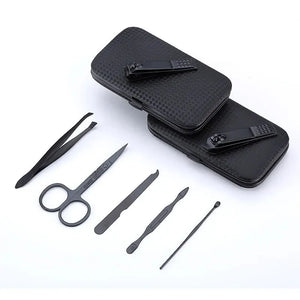 Grooming: Nail Clippe Set.  7-piece Nail Clipper Beauty Pedicure Nail Clipper.