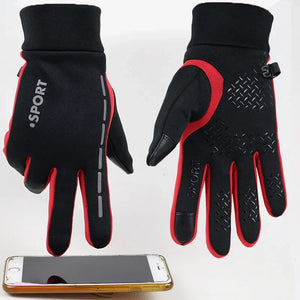 Gloves: Winter warm. Soft Thermal Cuff.