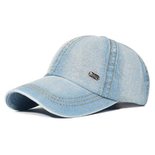 Load image into Gallery viewer, Head Gear; Vintage Washed Cotton Baseball Cap. Denim. Adjustable. Low Profile. Various Colors
