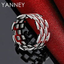 Load image into Gallery viewer, Wristwear / Wrings: Braided Rings. 925 Sterling Silver. Small sizes only 7/8/9/10#. Exquisite.
