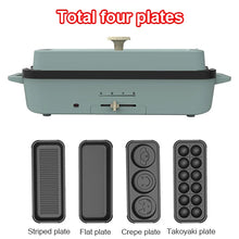 Load image into Gallery viewer, Gadgets / Cooking: Multifunction Electric Cooking. Frying Pan, BBQ Grill, Stove, Prepare Steak, Baking, Eggs.  Crepe Cake. Very Versatile.
