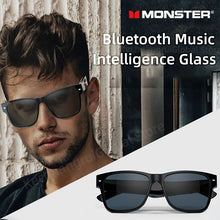 Load image into Gallery viewer, Eyewear: by Monster. S01 Smart Glasses. Wireless Bluetooth Earphones. Calling, Music, Audio Sport Headset Eyewear Intelligent Eyeglasses
