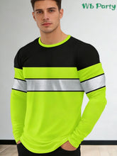 Load image into Gallery viewer, Safetywear: Casual Work Wear Men's T-Shirts. Longsleeve.
