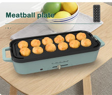 Load image into Gallery viewer, Gadgets / Cooking: Multifunction Electric Cooking. Frying Pan, BBQ Grill, Stove, Prepare Steak, Baking, Eggs.  Crepe Cake. Very Versatile.
