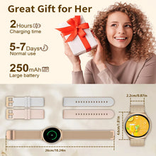 Load image into Gallery viewer, Watches: Smart Watch. (Answer/Make Calls. 1.43" Large Screen. Fitness Tracker. Pedometer/Message Alerts.
