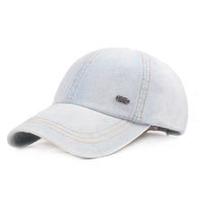 Load image into Gallery viewer, Head Gear; Vintage Washed Cotton Baseball Cap. Denim. Adjustable. Low Profile. Various Colors
