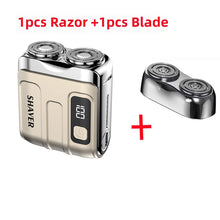 Load image into Gallery viewer, Gadgets / Grooming: Mini Electric SMART Shaver. Digital Display. Dual Blade. Rechargeable
