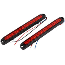 Load image into Gallery viewer, Gadgets / Brake Light: 2Pcs 10 inch 15 LED Trailer Truck  Rear Brake Light.  Stop, Turn, Side Marker Lights Waterproof (Red)
