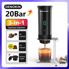 Load image into Gallery viewer, Gadgets: Coffee Machine. Wireless Electric Portable Espresso  for Car &amp; Home Camping Coffee Maker 3-in-1 Capsule Powder Travel Coffee Maker
