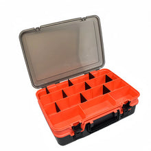Load image into Gallery viewer, Storage: Tools / Tackle Box. Double Layer. Portable
