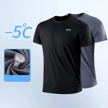 Load image into Gallery viewer, Shirts: Short Sleeve T. Quick Dry. Moisture Wicking. Round Neck. Lightweight. Slim Fit.
