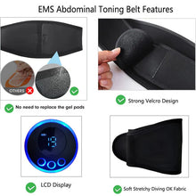 Load image into Gallery viewer, Fitness: ABS Muscle Stimulator / Abdominal Trainer. USB Rechargeable.
