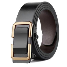 Load image into Gallery viewer, Pants / Belts:  Quality. Genuine  Leather. Metal  Buckle
