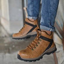 Load image into Gallery viewer, Boots: Work Safety Boots. Waterproof. Anti-puncture Steel Toe. Indestructible.  (See Images for Size conversions)
