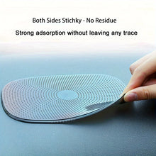 Load image into Gallery viewer, Gadgets: Stick Dash Mat. Non-Slip Mat. Slip/ Slide-Proof. Adhesive for Cell Phone. Mobile Holder or Other. Black Silicone
