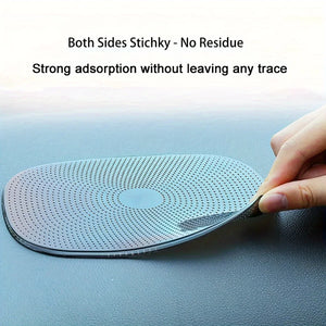 Gadgets: Stick Dash Mat. Non-Slip Mat. Slip/ Slide-Proof. Adhesive for Cell Phone. Mobile Holder or Other. Black Silicone