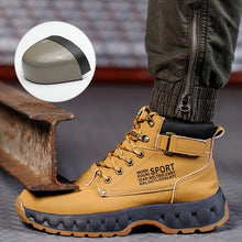 Load image into Gallery viewer, Boots: Waterproof Work Boot: Steel Toe. Anti Smashing, Anti Piercing. Non-slip.
