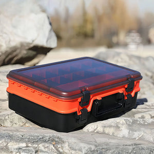 Storage: Tools / Tackle Box. Double Layer. Portable