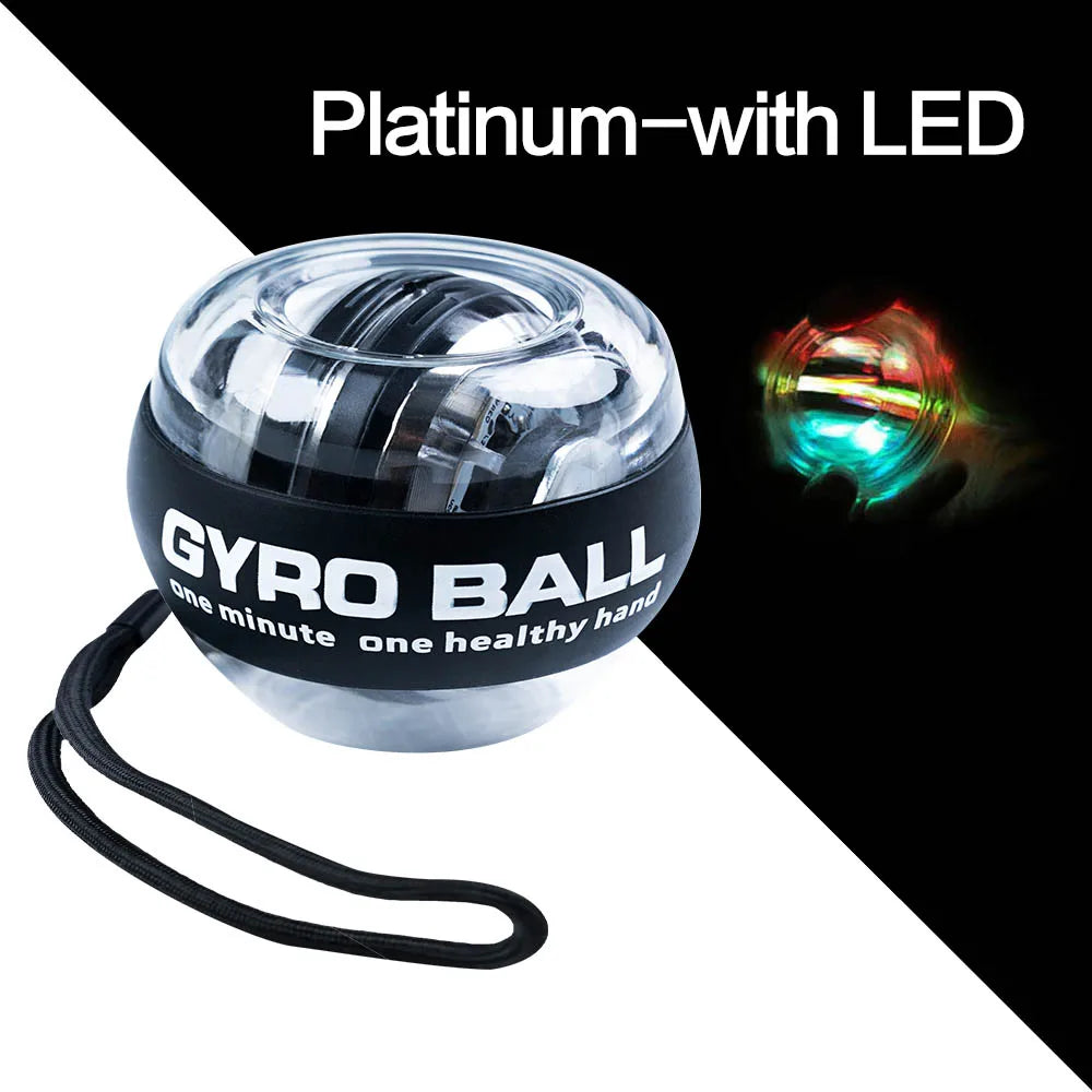 Fitness: LED Gyroscopic Power Trainer. For Hand and Forearms. Various Styles.