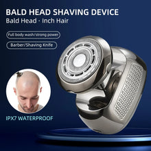 Load image into Gallery viewer, Grooming: Head Shaver. 5 in 1 - Electric Razor for Bald Heads, Nose Trimmer, Sideburns Clipper, Waterproof.
