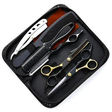 Load image into Gallery viewer, Grooming: Japanese Hair Scissors Kit. Shaver. Haircut Scissors
