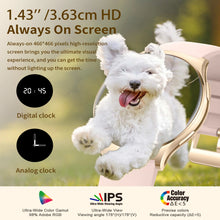Load image into Gallery viewer, Watches: Smart Watch. (Answer/Make Calls. 1.43" Large Screen. Fitness Tracker. Pedometer/Message Alerts.
