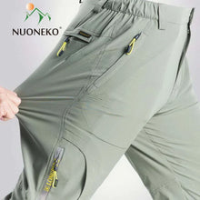 Load image into Gallery viewer, Pants: by NUONEKO. Stretchable Cargo Pants.  Quick Dry. Lightweight.
