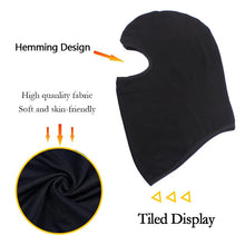 Load image into Gallery viewer, Head Gear:  Face Mask. Warmth. Windproof. Breathable. Full Head and Neck. Various Colors.
