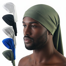 將圖片載入圖庫檢視器 Head Gear Grooming: Hair Care Hats High Elastic OPen Ended Loc Cap. Various colors.
