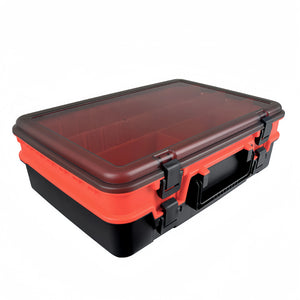 Storage: Tools / Tackle Box. Double Layer. Portable