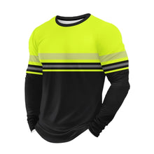 Load image into Gallery viewer, Safetywear: Casual Work Wear Men's T-Shirts. Longsleeve.
