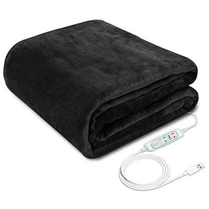 Gadgets : USB Electric Blanket. 3 Heat Settings. Timing Function. Soft and Wearable.