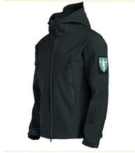 Load image into Gallery viewer, Coats / Jackets: by CHRLCK. Winter Autumn Waterproof Jacket.  Windproof. SoftShell. Hooded. Solid or Camo Colors
