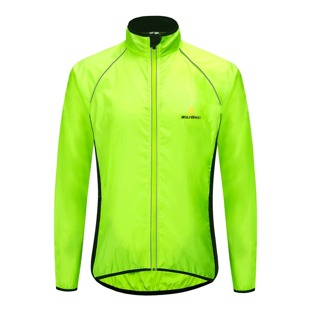 Safety Wear: by WOSAWE. Reflective Jacket. Windproof. Waterproof. Long Sleeve. Various Colors.