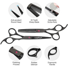 Load image into Gallery viewer, Grooming: Japanese Hair Scissors Kit. Shaver. Haircut Scissors
