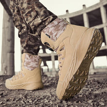 將圖片載入圖庫檢視器 Boots: Men Tactical  Army Boot. MilitaryStyling. Ankle Height. Waterproof. High Quality
