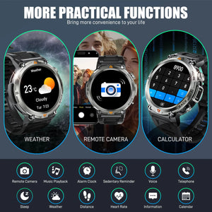 Wristwear / WRings: by EIGIIS. Smart Sport Watch. Waterproof to 3Atmos.. Bluetooth. Calling. Health Monitor and  Flashlight