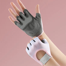 Load image into Gallery viewer, Gloves: Driving and Fitness Gloves, Unisex, Half-finger, Breathable.
