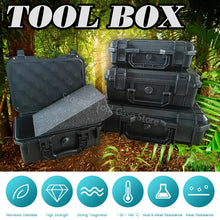 Load image into Gallery viewer, Travel Case / Storage: Plastic Tool Box. Waterproof. Hard Carry Case. Toolbox Organizer
