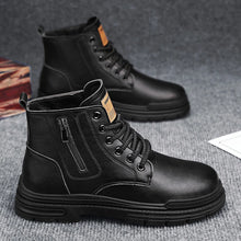 Load image into Gallery viewer, Boots:  Safety Boot. Work or Dress. Protective Working Shoes. Rustic and Rugged. (See Images for Size conversions)
