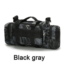 Load image into Gallery viewer, Travel Bags: Shoulder / Waist / Chest Bag. Compact and sturdy storage bag.

