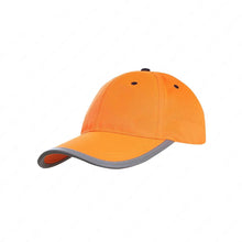 Load image into Gallery viewer, Head Gear / Safety Wear: High Visibility Reflective Baseball Cap. Yellow Safety Hat. Work Safety Helmet Washable Hat Safety Traffic Cap Hard Hat.
