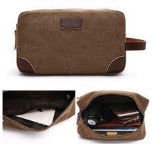 Load image into Gallery viewer, Travel Bags / Shave Case: Portable. Waterproof. Male Makeup Bag Beauty Wash Pouch Handbag Organizer
