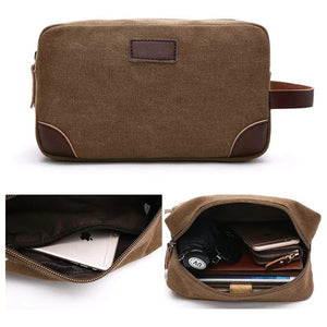 Travel Bags / Shave Case: Portable. Waterproof. Male Makeup Bag Beauty Wash Pouch Handbag Organizer