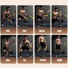將圖片載入圖庫檢視器 Fitness: Weighted Exercise Ropes.  2-Pieces. Adjustable. Upper Body Workout.
