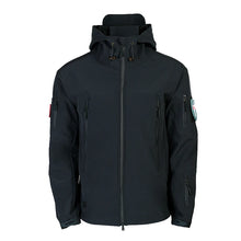 Load image into Gallery viewer, Coats / Jackets: by CHRLCK. Winter Autumn Waterproof Jacket.  Windproof. SoftShell. Hooded. Solid or Camo Colors
