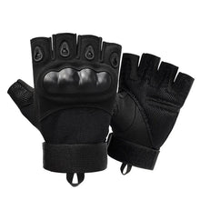 Load image into Gallery viewer, Gloves: Half Fingered. Tactical Styling. Knuckle Protection, Various Colors
