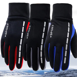 Gloves: Winter warm. Soft Thermal Cuff.