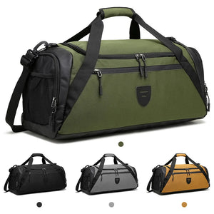 Travel Bags: by BWBW. Large Capacity. Shoulder Bag. Casual Crossbody Luggage Bag. Wet and Dry Separation Sports Fitness Bag