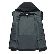 Load image into Gallery viewer, Coats / Jackets: by CHRLCK. Winter Autumn Waterproof Jacket.  Windproof. SoftShell. Hooded. Solid or Camo Colors
